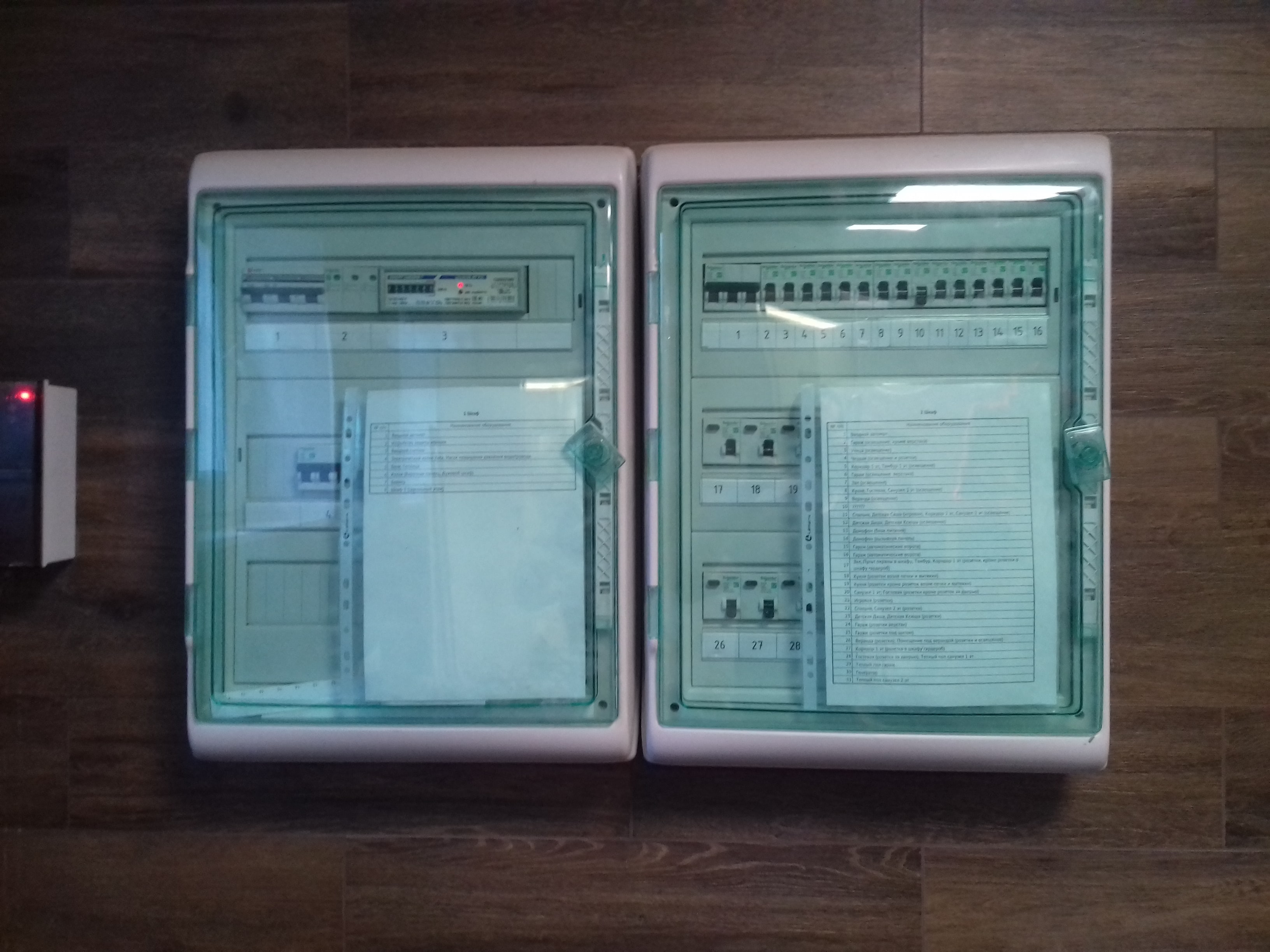 Сборка электрощита